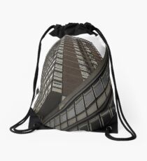 Tower block Drawstring Bag