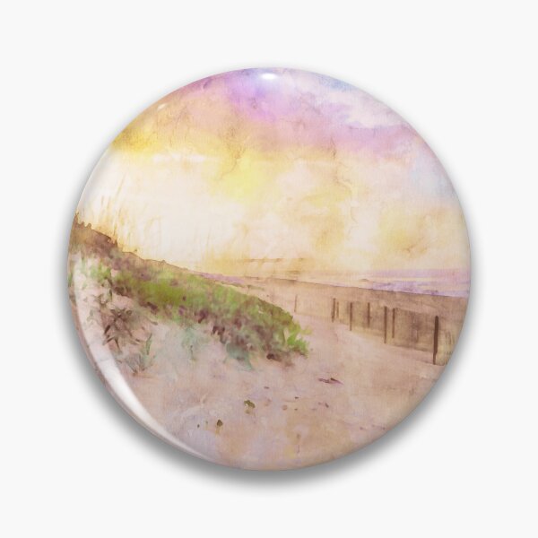 Item preview, Peaceful Sunset Over an Empty Beach in Nags Head, Outer Banks, North Carolina designed and sold by Greg Hess.
