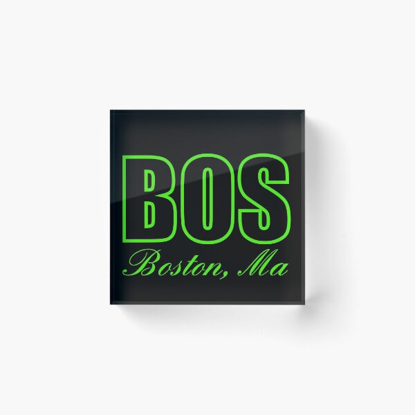 Item preview, BOS Boston Massachusetts MA Airport Code  designed and sold by Lartheviking.