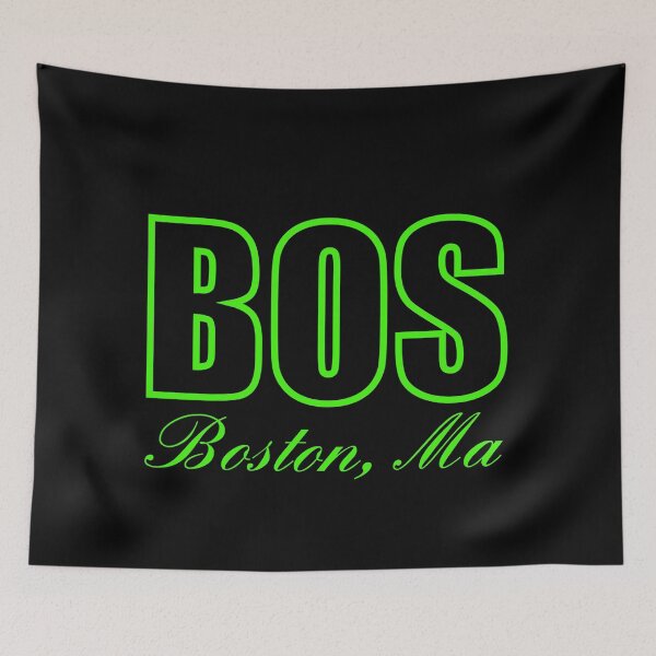 Item preview, BOS Boston Massachusetts MA Airport Code  designed and sold by Lartheviking.
