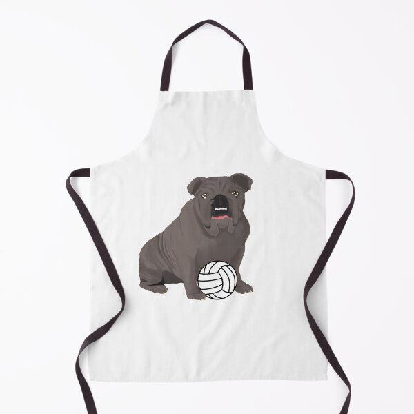 Item preview, Volleyball Gray Bulldog designed and sold by cmd-art.