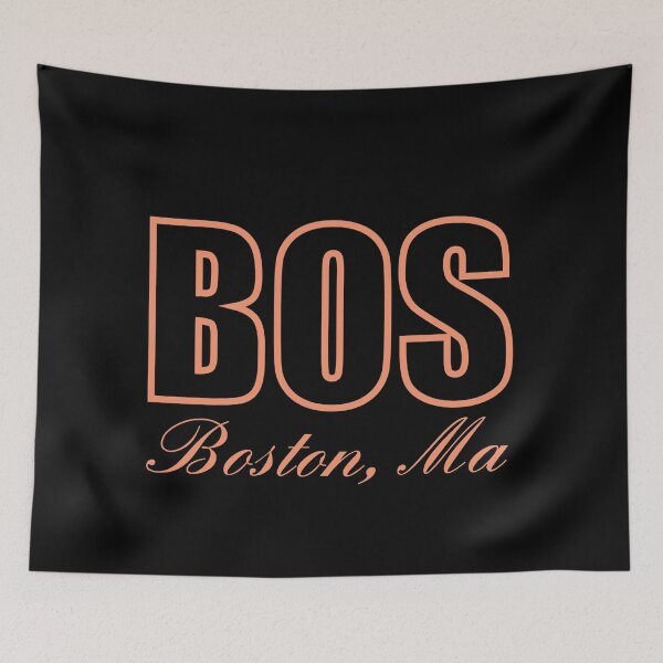 Item preview, BOS Boston Massachusetts MA Airport Code  designed and sold by Lartheviking.