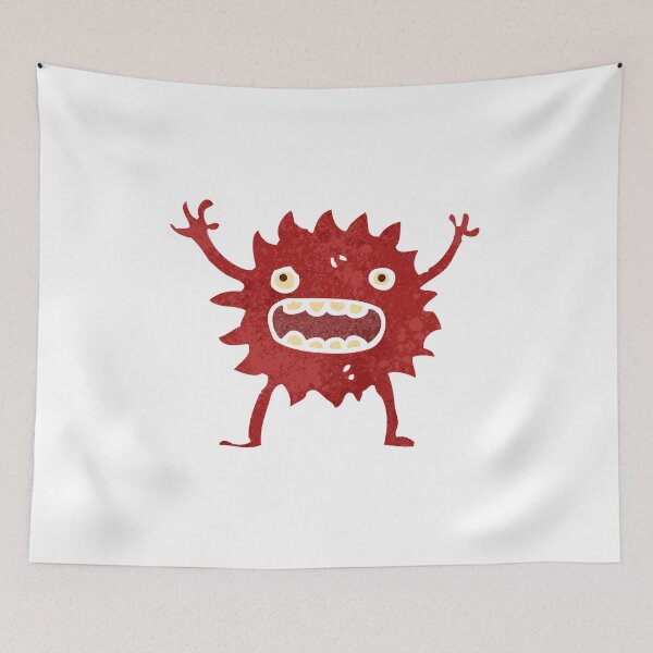 Item preview, Miss Ball Of Red Fury Monster designed and sold by wildflowerperks.