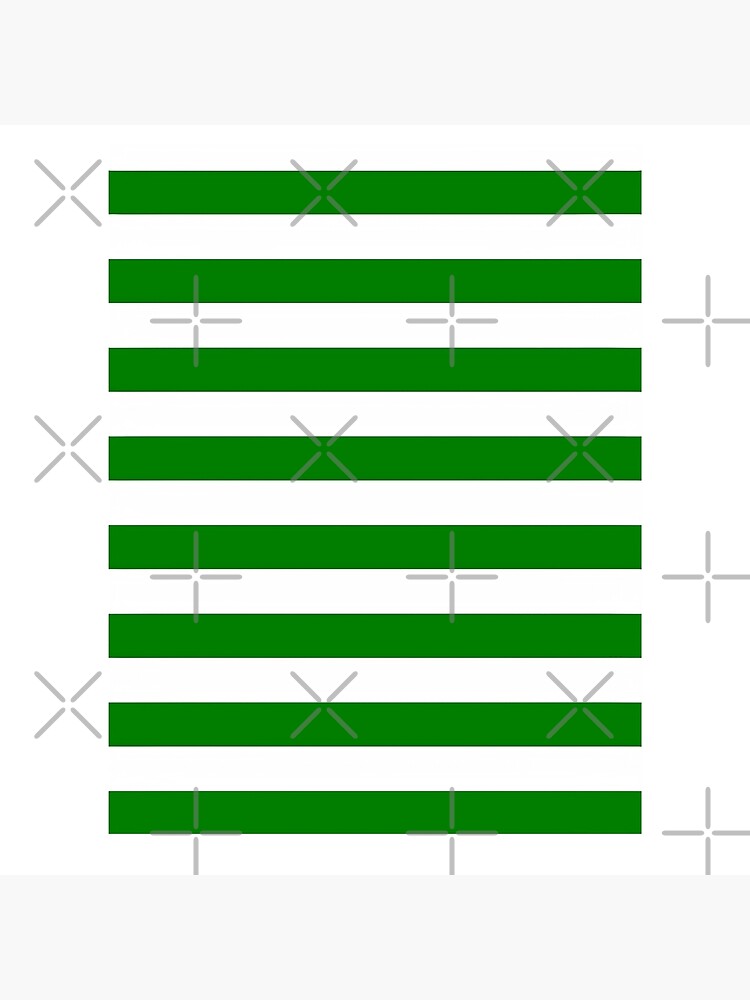 "green and white lines v2" Poster by hafid0 Redbubble