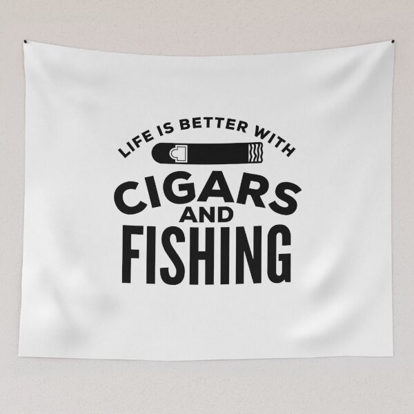 Item preview, Cigars and Fishing designed and sold by HalpinDesign.