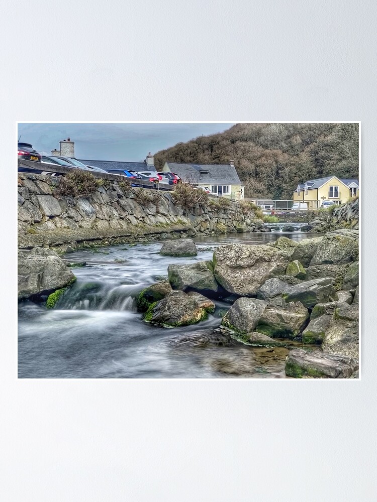 Alternate view of Coastal Stream long exposure 1 Poster