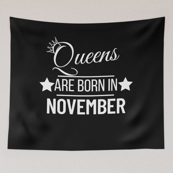 Item preview, Queens Are Born In November Birthday designed and sold by Jajulile.