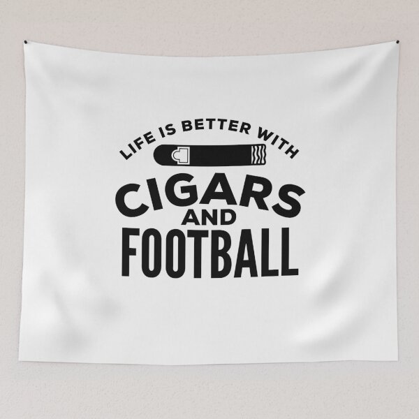Item preview, Cigars and Football designed and sold by HalpinDesign.
