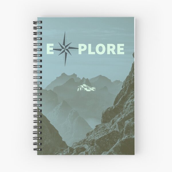Item preview, Explore mountain hiking designed and sold by The Parallel X.