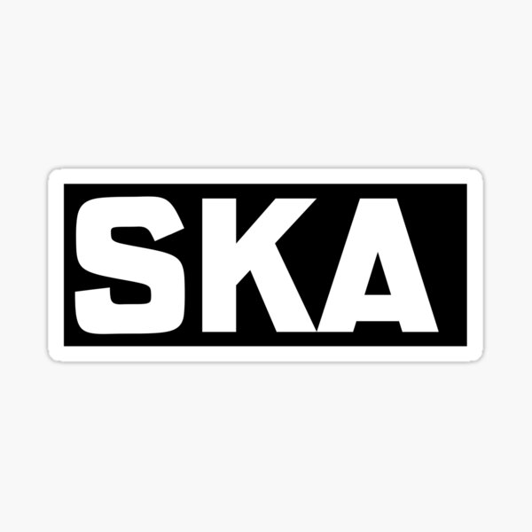Item preview, Classic Simple SKA Lettering Design designed and sold by Speckatecka.