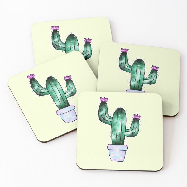 Aperçu de l'œuvre Galaxy Cactus Deux créée et vendue par BittyKittyNeko.