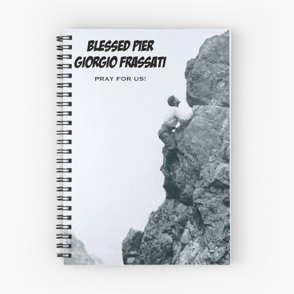 Item preview, Blessed Pier Giorgio Frassati, Pray for Us! designed and sold by The Catholic Religion Teacher Shop.