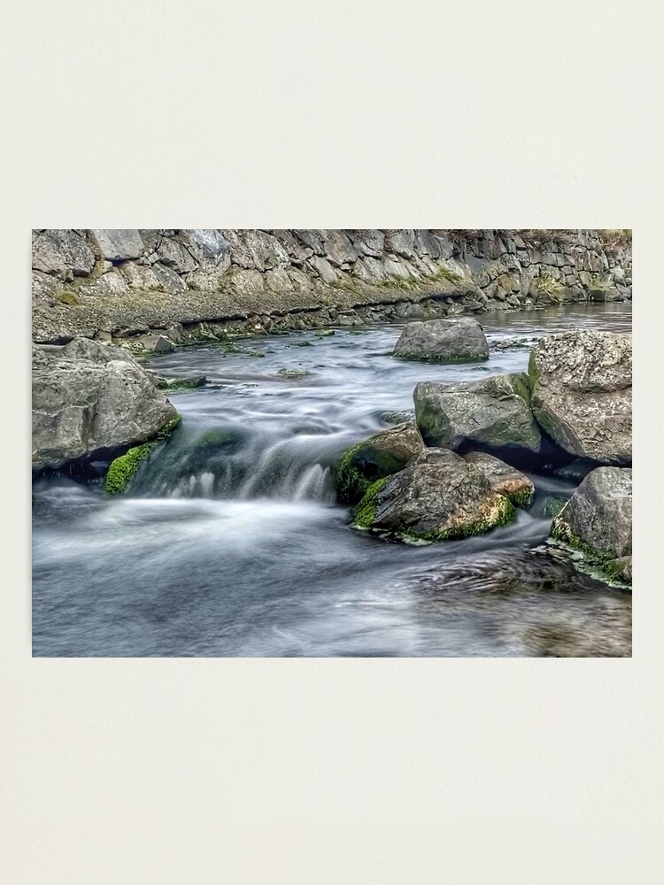 Alternate view of Coastal Stream long exposure 2 Photographic Print
