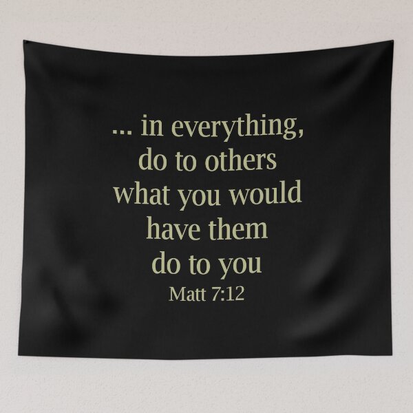 Item preview, Bible verse, Matt 7:12 designed and sold by EverLife.