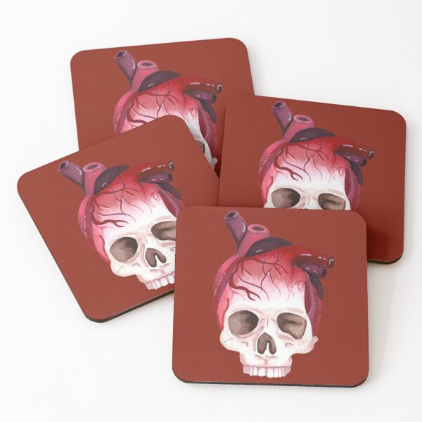 Item preview, Heart Skull designed and sold by Fave101.