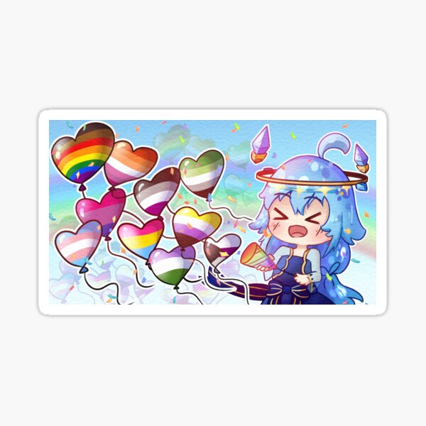 AeEmoji Pride Banner Sticker