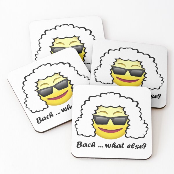 Item preview, Johann Sebastian Bach Emoji (Smilie) designed and sold by Bach4you.