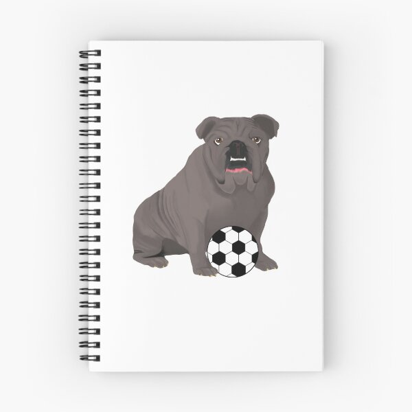 Item preview, Soccer Gray Bulldog designed and sold by cmd-art.