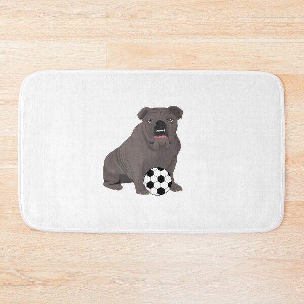 Item preview, Soccer Gray Bulldog designed and sold by cmd-art.