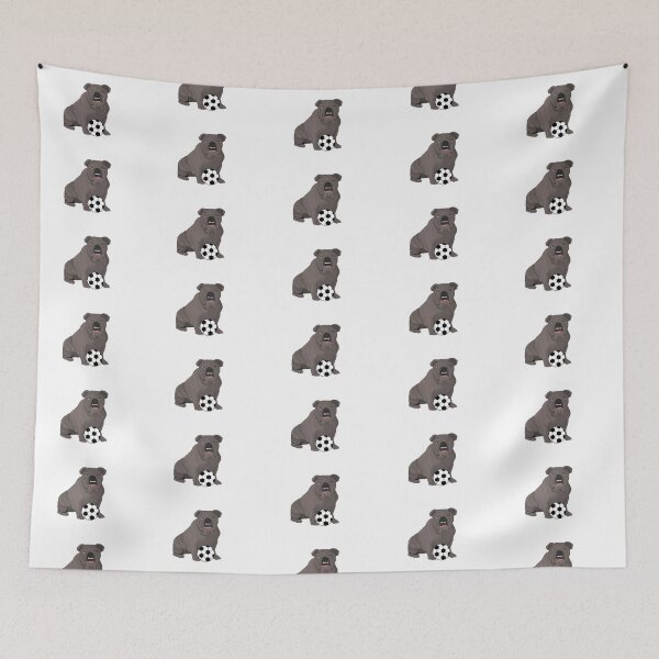 Item preview, Soccer Gray Bulldog designed and sold by cmd-art.