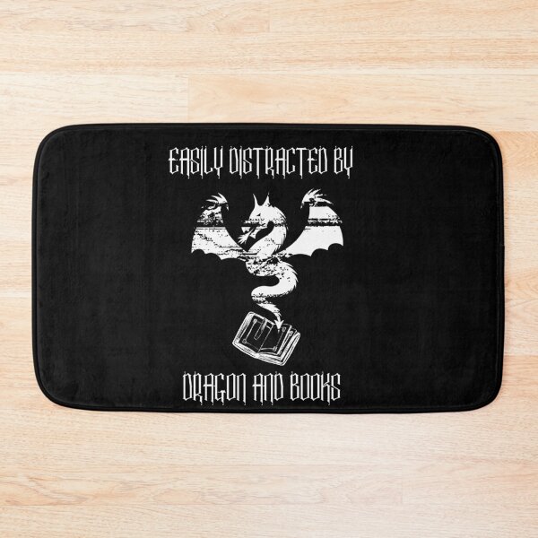 Item preview, Easily Distracted by Dragon and Books nerds  designed and sold by chanonnut.
