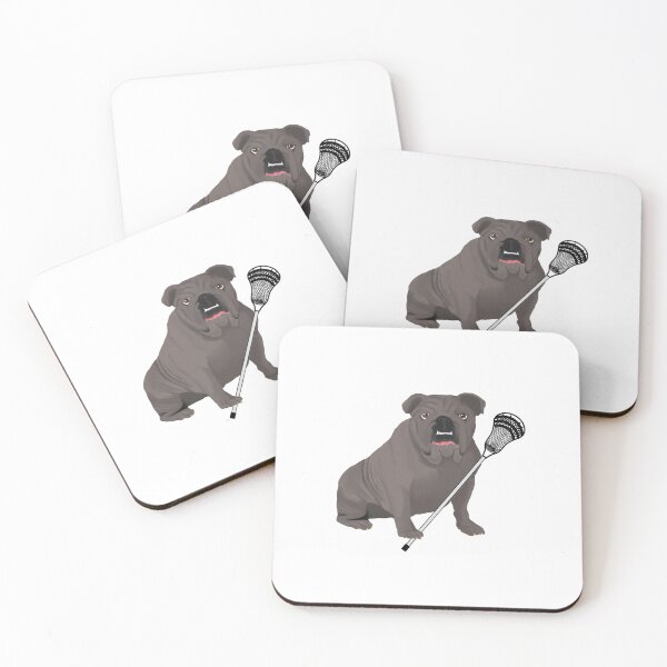Item preview, Lacrosse Gray Bulldog designed and sold by cmd-art.