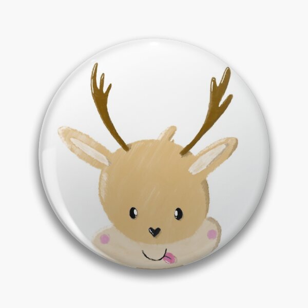 Item preview, Cute Deer "Hello Dear" Artwork designed and sold by Bigz-T.