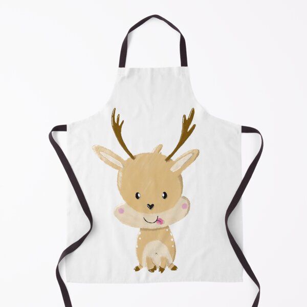 Item preview, Cute Deer "Hello Dear" Artwork designed and sold by Bigz-T.