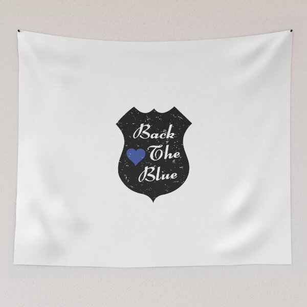 Item preview, Back the Blue Police Support thin blue line Flag Gift Idea designed and sold by clothesy7.