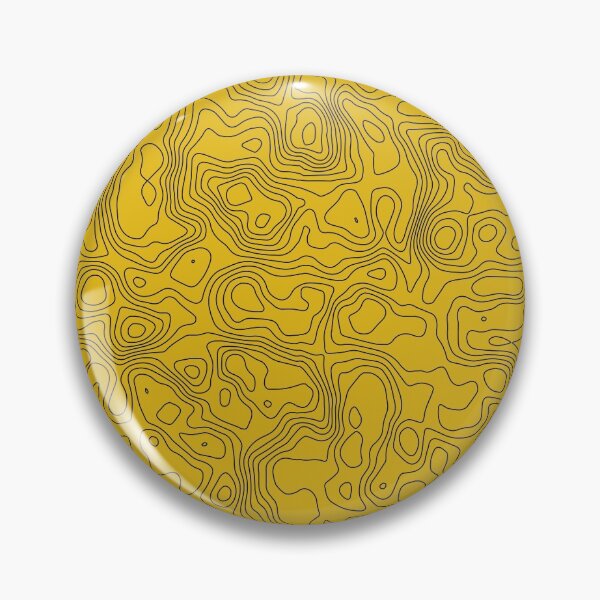 Item preview, Yellow Topo Map designed and sold by hk2001.