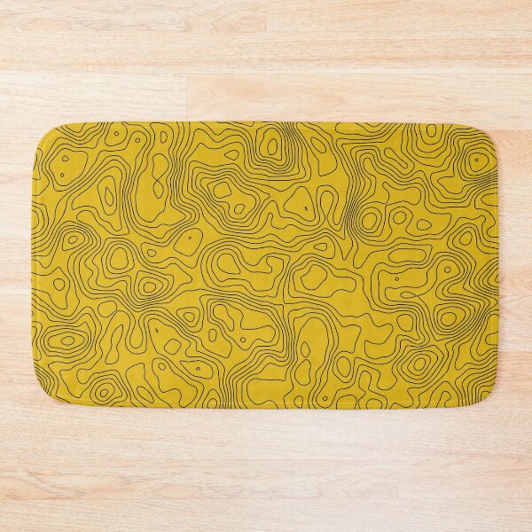 Item preview, Yellow Topo Map designed and sold by hk2001.