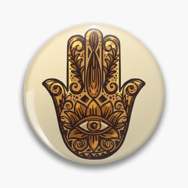 Item preview, Brown Hamsa designed and sold by NewWorldIsHere.