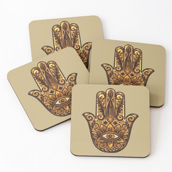 Item preview, Brown Hamsa designed and sold by NewWorldIsHere.