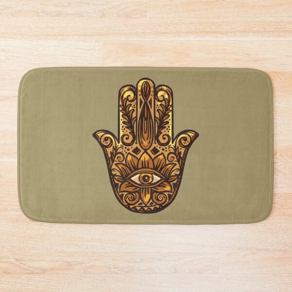 Item preview, Brown Hamsa designed and sold by NewWorldIsHere.