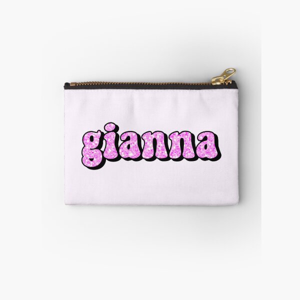 Item preview, aesthetic hot pink glitter gianna name designed and sold by STAR10008.