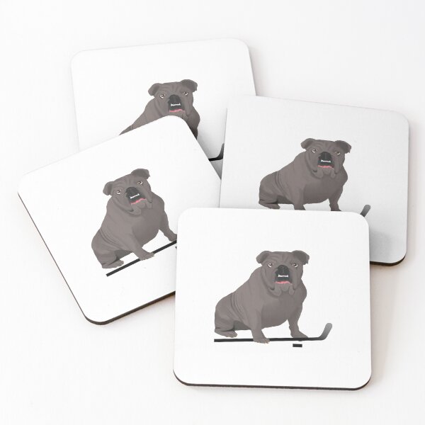 Item preview, Ice Hockey Gray Bulldog designed and sold by cmd-art.