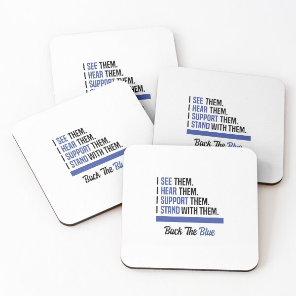 Item preview, Back the Blue Police Support thin blue line Flag Gift Idea designed and sold by clothesy7.