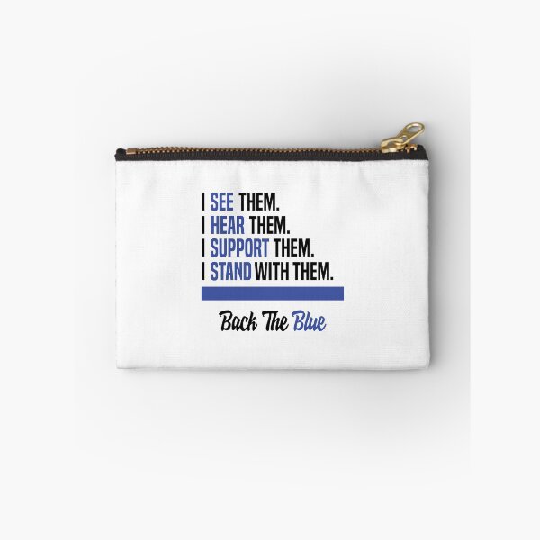 Item preview, Back the Blue Police Support thin blue line Flag Gift Idea designed and sold by clothesy7.