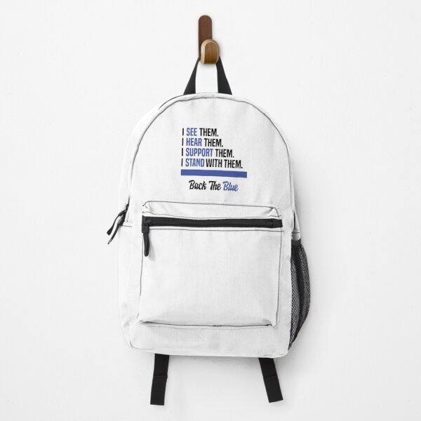 Item preview, Back the Blue Police Support thin blue line Flag Gift Idea designed and sold by clothesy7.