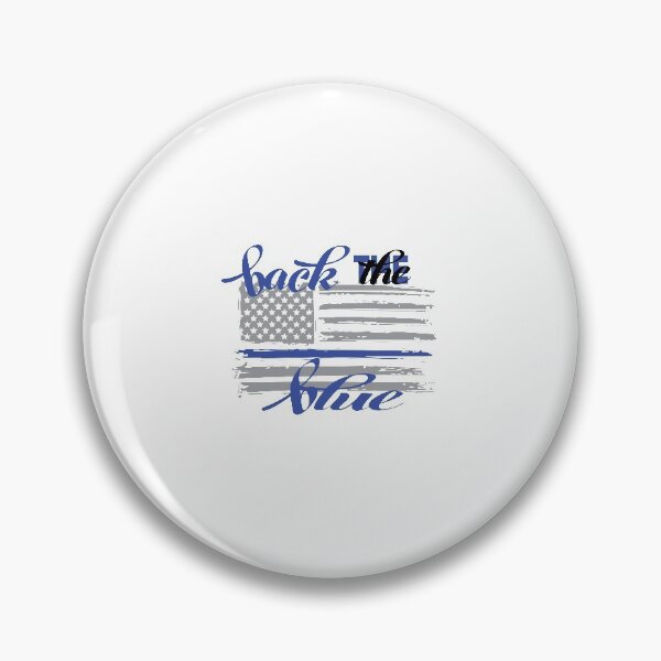 Item preview, Back the Blue Police Support thin blue line Flag Gifts Ideas designed and sold by clothesy7.