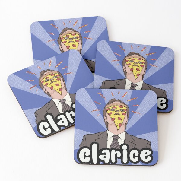 Item preview, Dwight / Clarice / Pizza designed and sold by GubbyDesign.