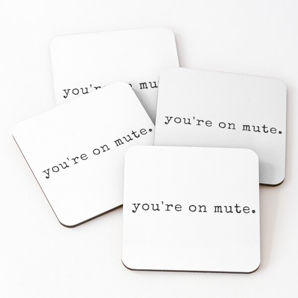 Item preview, You Are On Mute designed and sold by The Little Wood Cottage.