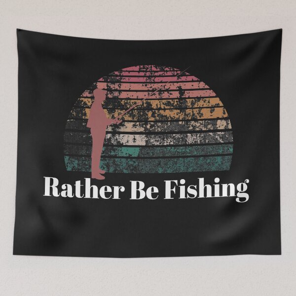 Item preview, Rather Be Fishing designed and sold by stevenwoodcock.