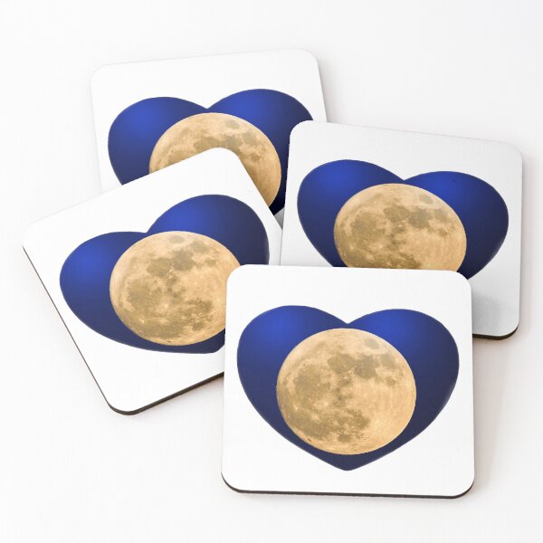 Item preview, Moon heart  designed and sold by ovidiuboc.