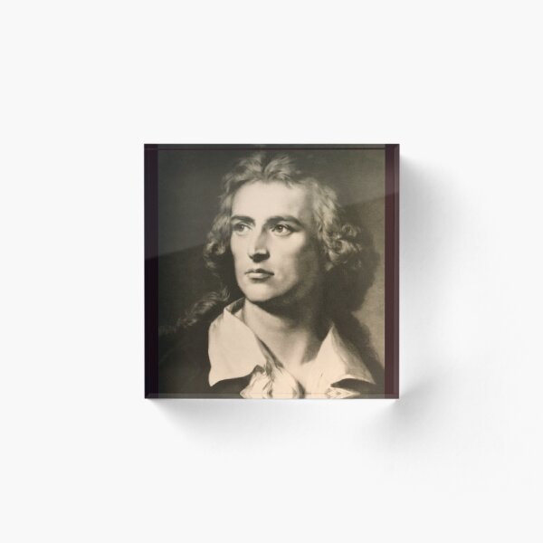Nice portrait of Friedrich Schiller Acrylic Block