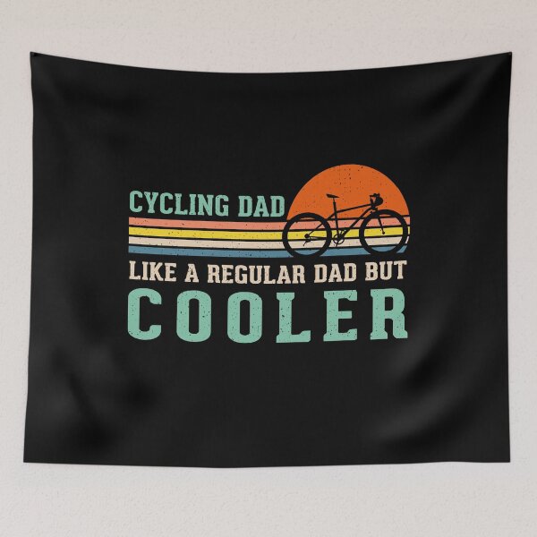 Item preview, Cycling Dad Like A Regular Dad But Cooler Funny Cycling Lover Father  designed and sold by Md. Manjur Ahamed.