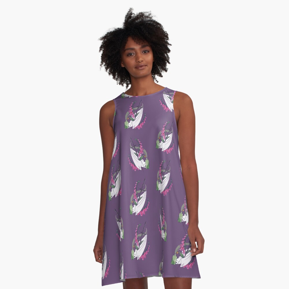 Item preview, A-Line Dress designed and sold by jaffajam.