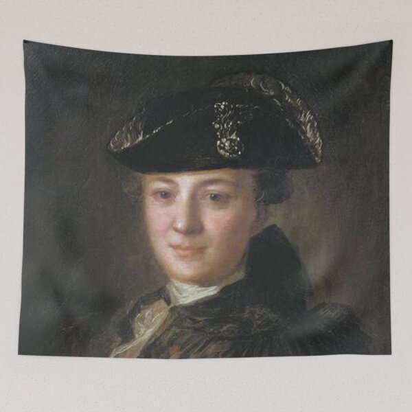 Item preview, portrait of an unknown man in a cocked hat  designed and sold by Vintage Designs +.