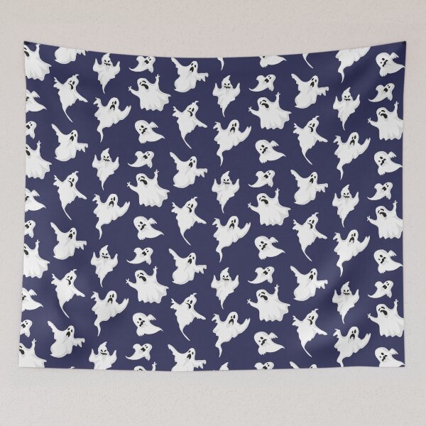 Item preview, Fun Halloween Ghost Pattern | Trick or Treat Pattern designed and sold by SLAG-Creative.