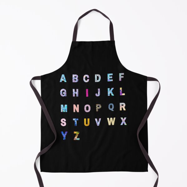 Item preview, Holographic alphabet initial personalized 26 English letters sticker pack designed and sold by conceptDVS.